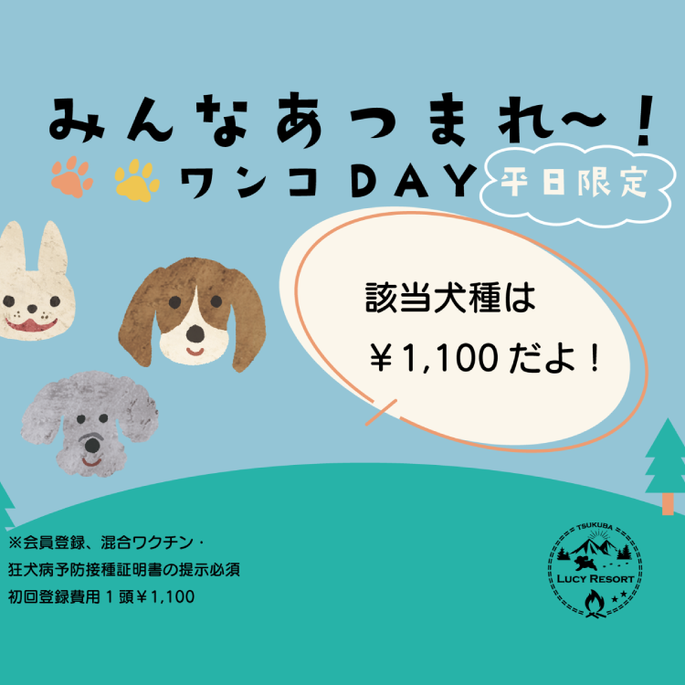 関東（茨城）の犬種別オフ会