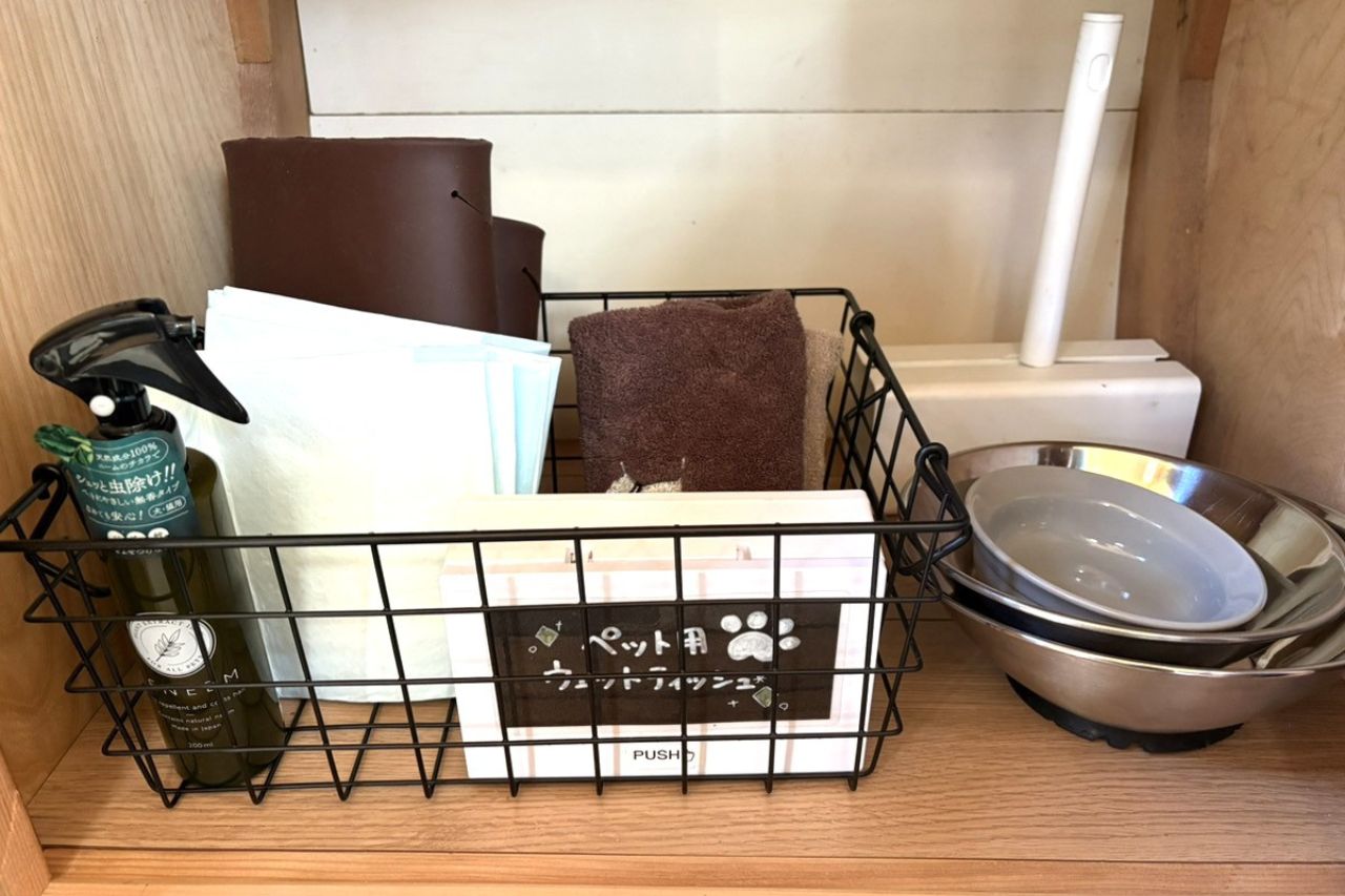 アラジントレーラー 犬用アメニティ